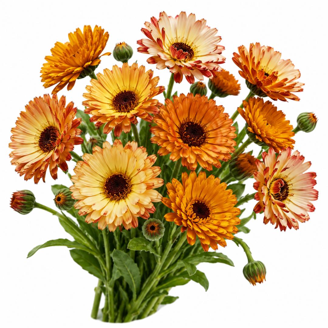 CALENDULA SUNSET MIX 100 Seeds