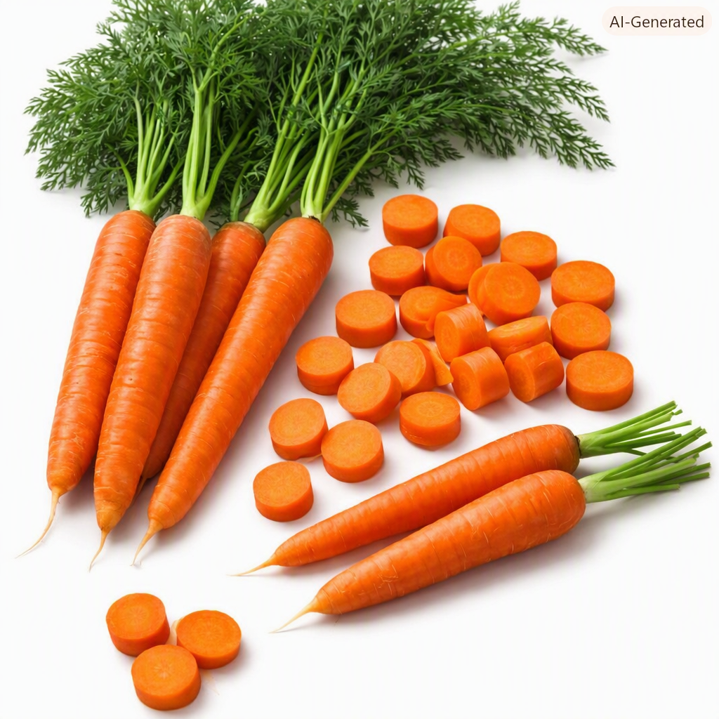 Carrot Berlicum 300+ Seeds VEGETABLE seeds open pollinated