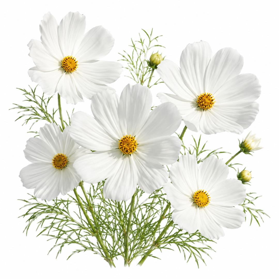 COSMOS Purity White 100 Seeds